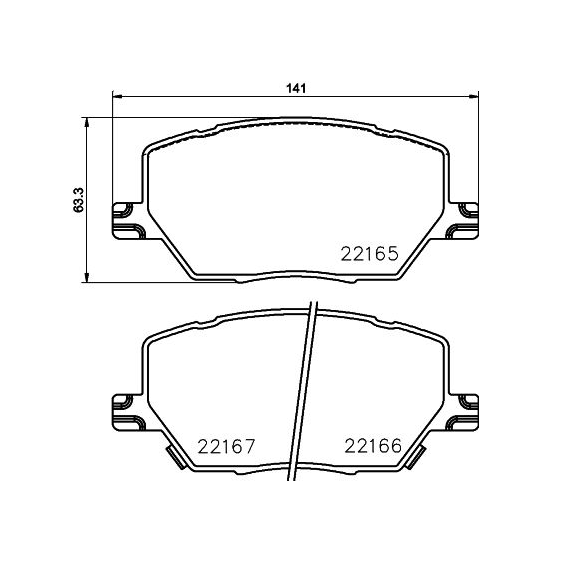 Pastilha de Freio Dianteira Fiat Toro / Jeep Compass