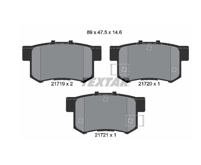 Pastilha de Freio Dianteira Honda Civic / Accord 2.2